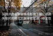 从用户角度聊聊蜂鸟影院下载：资源失效时的替代方案体验记录（稳定性观察）